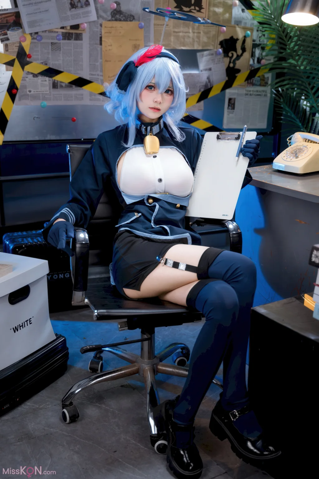 Coser@九柒喵: 蔚蓝档案 天雨亚子 (46 photos)