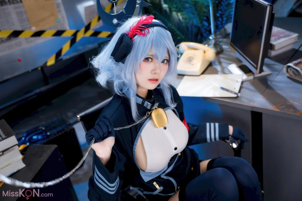 Coser@九柒喵: 蔚蓝档案 天雨亚子 (46 photos)