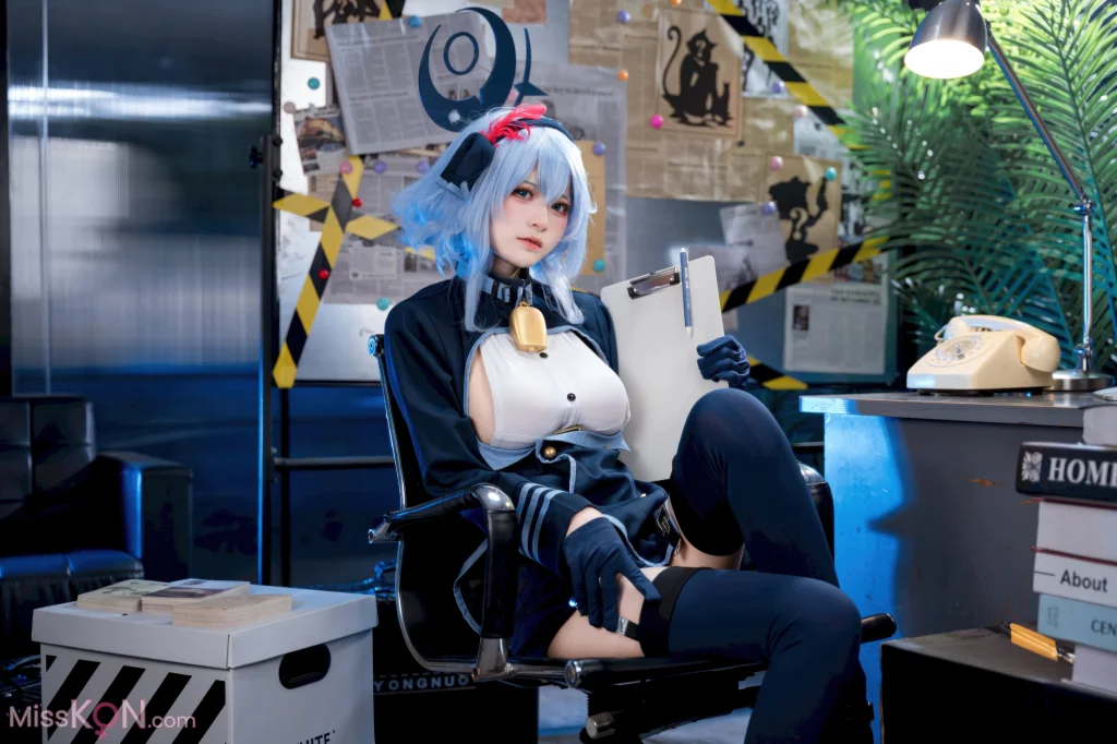 Coser@九柒喵: 蔚蓝档案 天雨亚子 (46 photos)