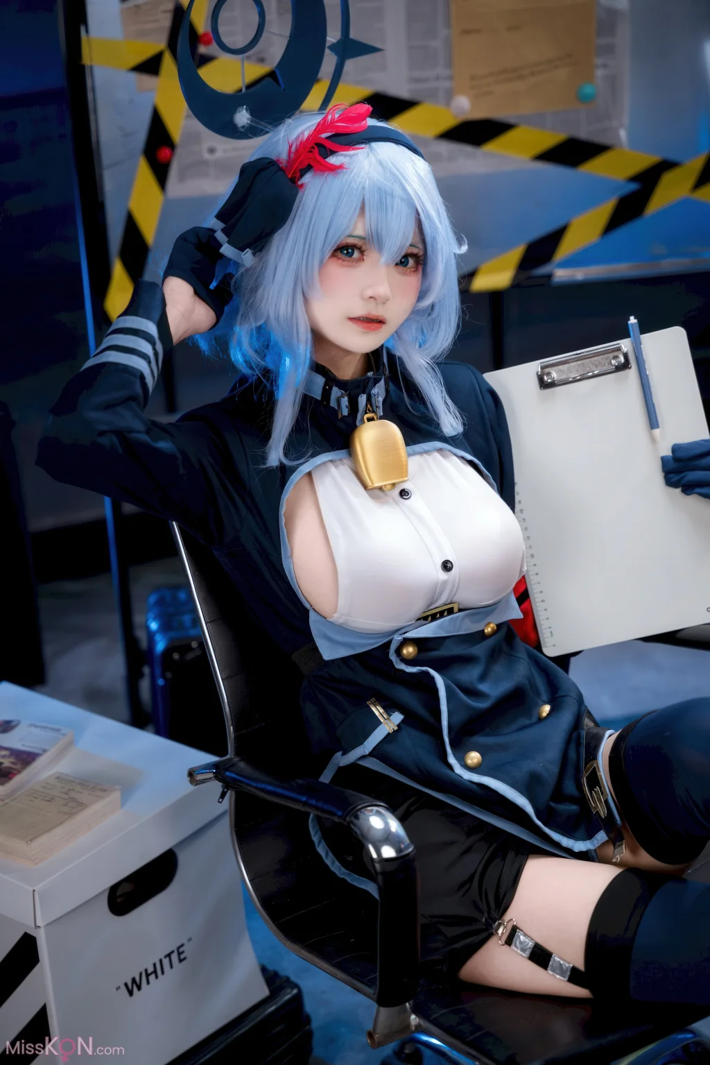 Coser@九柒喵: 蔚蓝档案 天雨亚子 (46 photos)