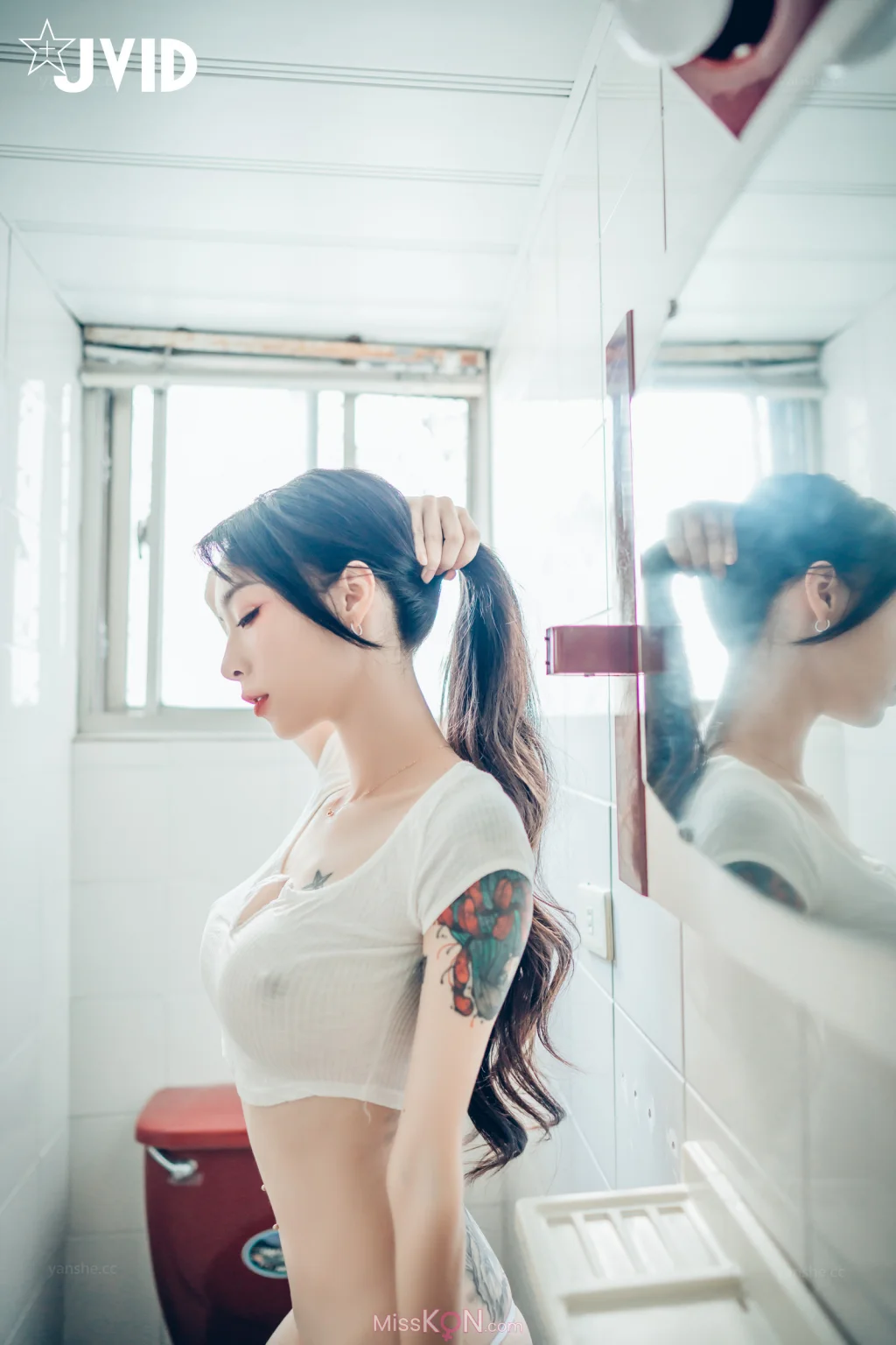 [JVID] 飄飄哥: 色色妄想系列 校花也是大姐頭 (158 photos) – Page 3