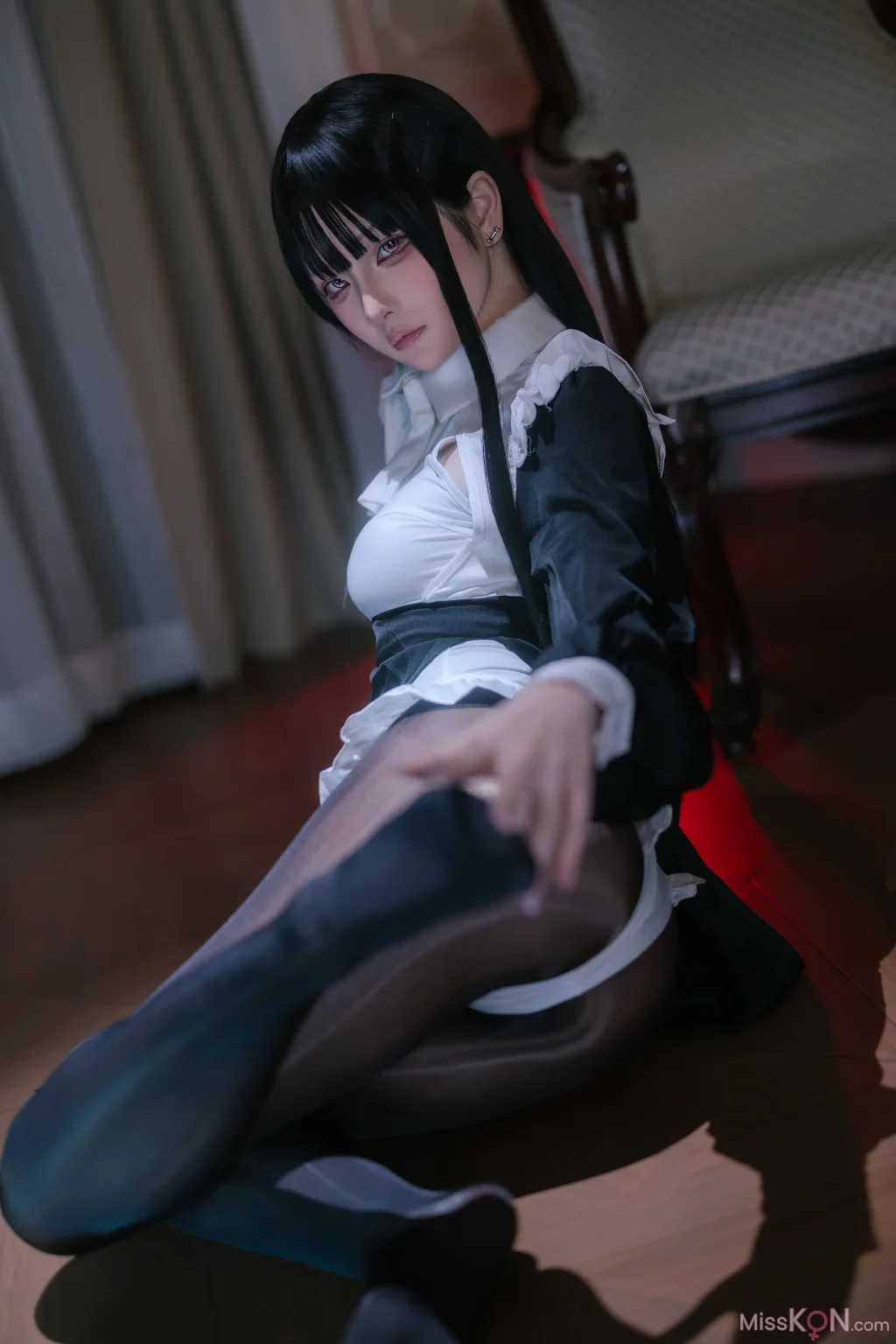 Coser@屿鱼: 黑丝修女 (40 photos) – Page 2