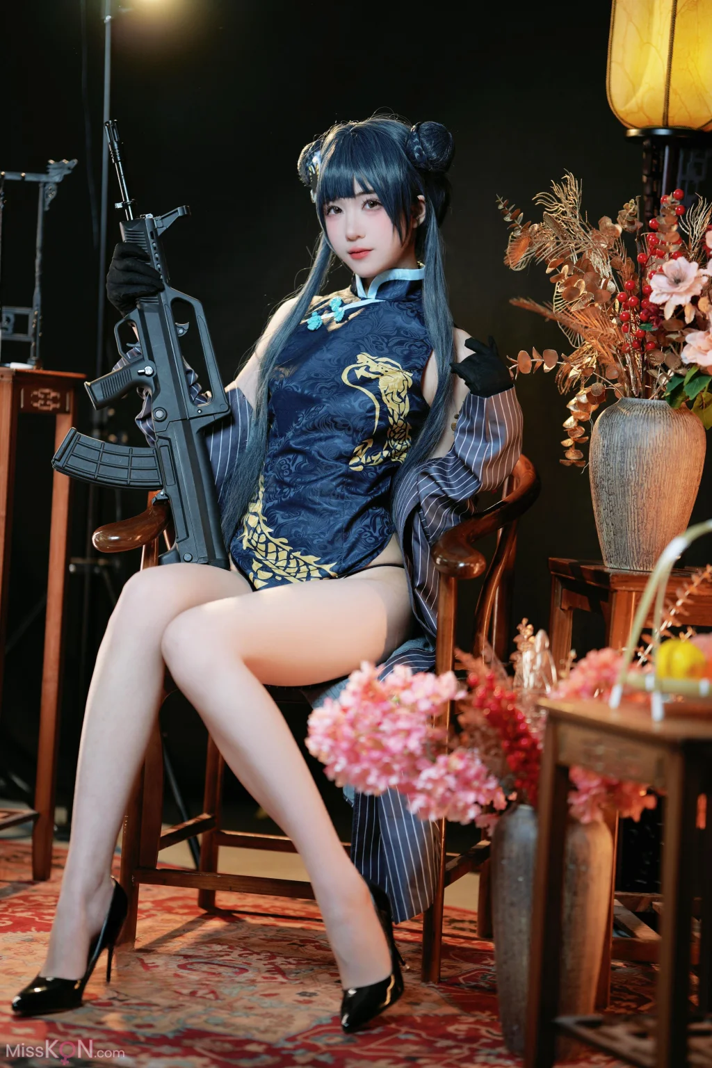 Coser@宮本桜: 蔚蓝档案 龙华妃咲 (42 photos)
