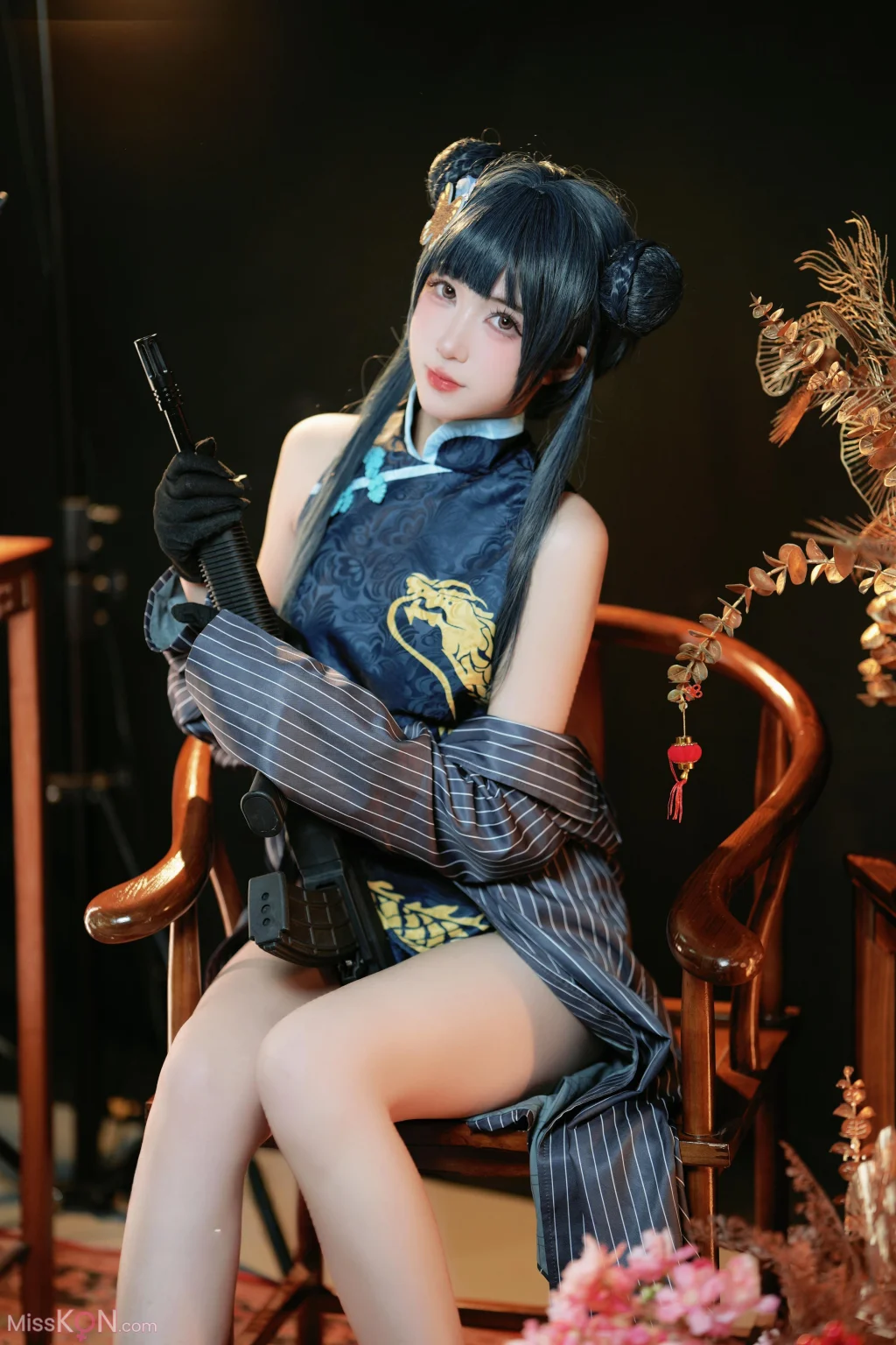 Coser@宮本桜: 蔚蓝档案 龙华妃咲 (42 photos)
