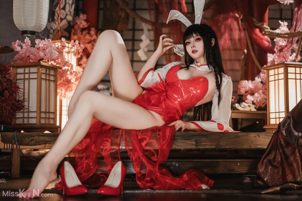 Coser@Natsuko夏夏子: 碧蓝航线 大山巫女兔 (71 photos) – Page 2