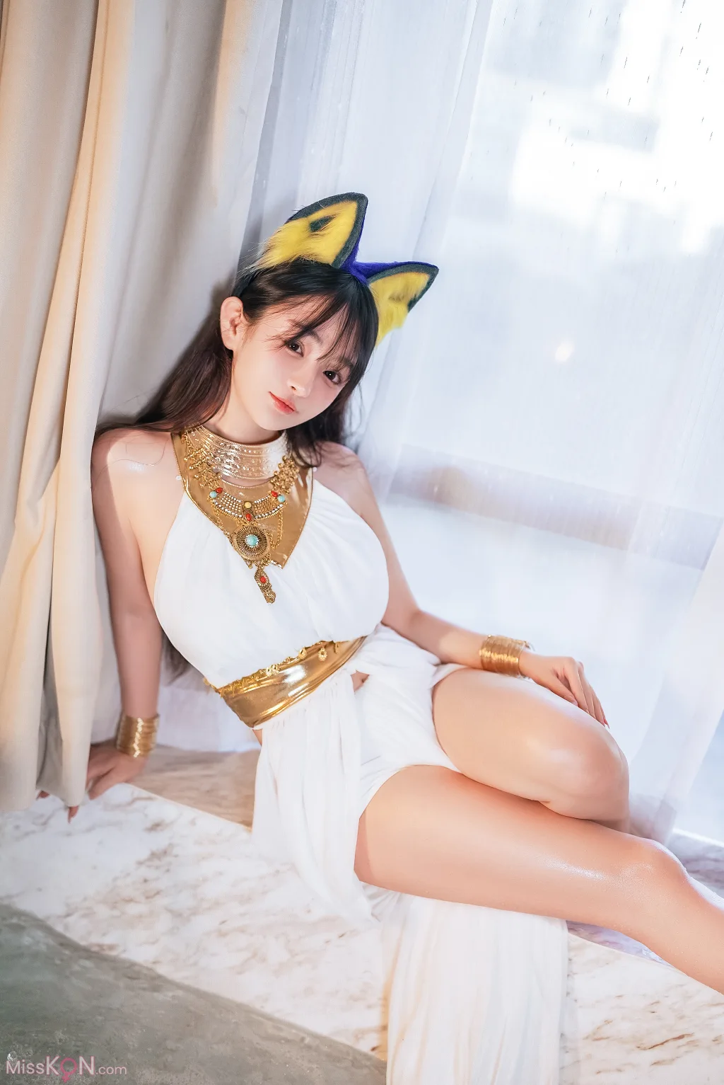 Coser@桜井宁宁: 白色猫娘 (132 photos)