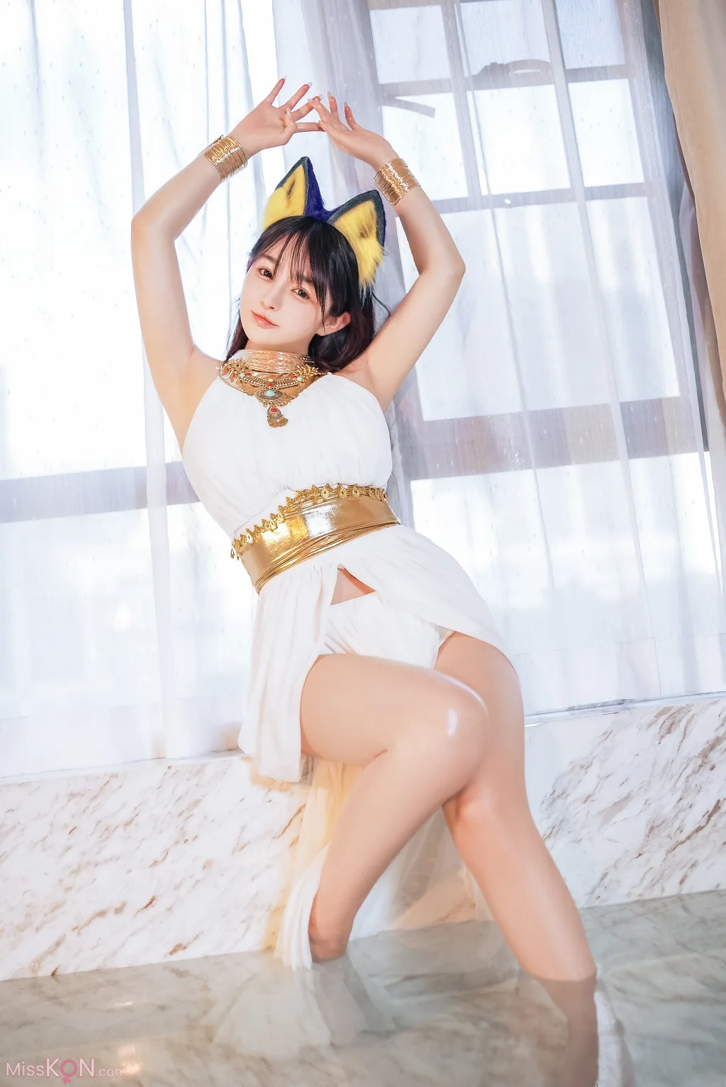 Coser@桜井宁宁: 白色猫娘 (132 photos)
