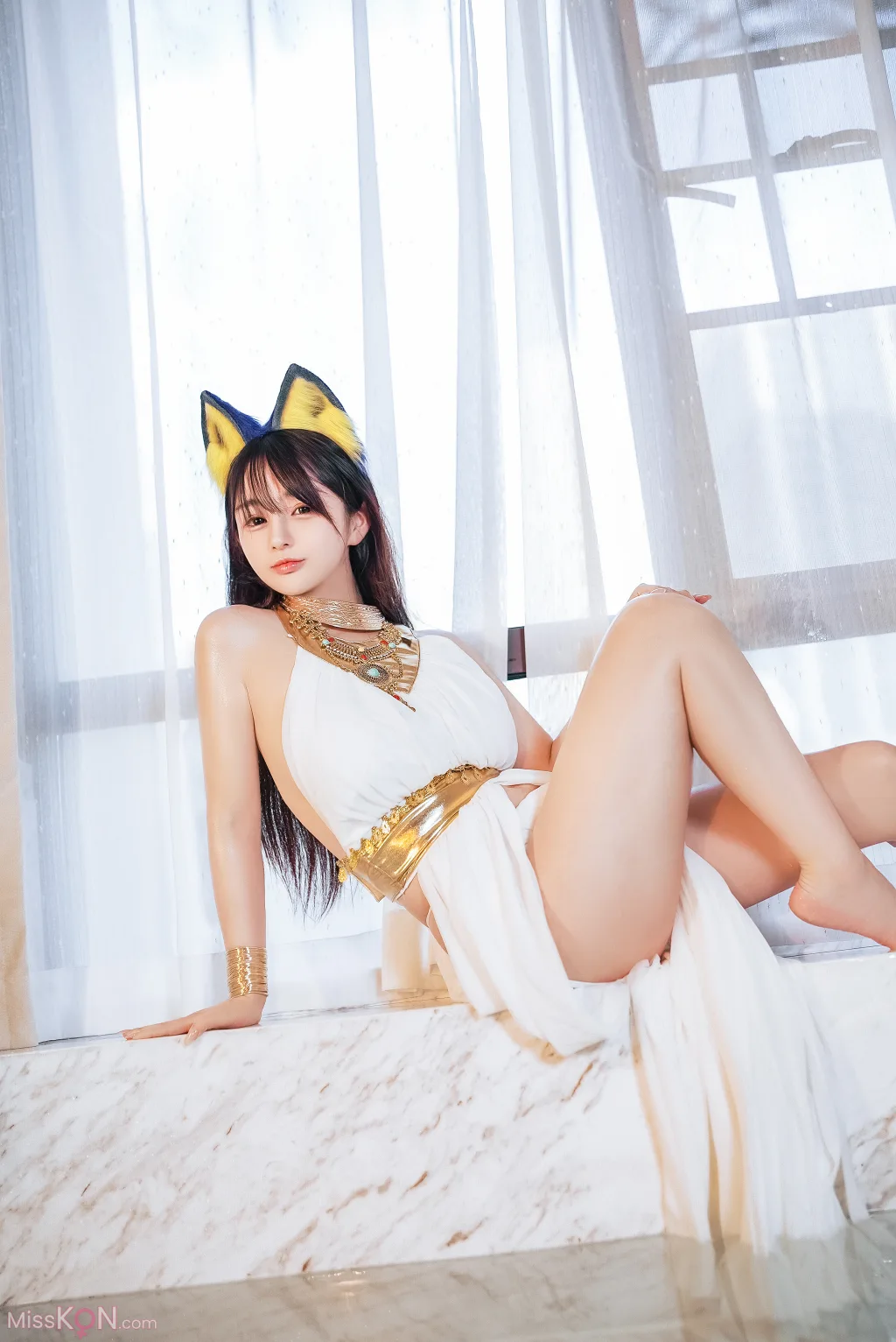 Coser@桜井宁宁: 白色猫娘 (132 photos)