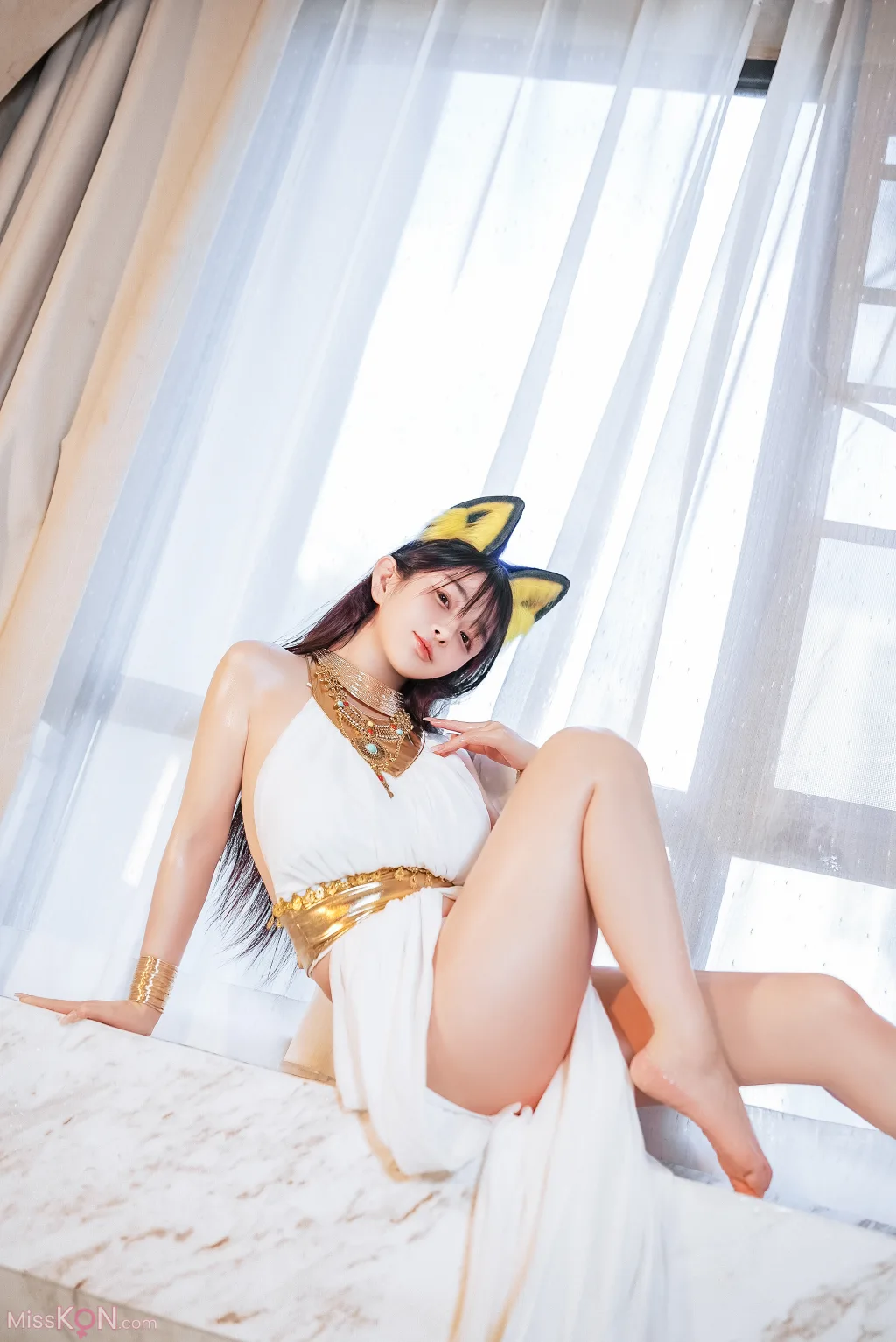Coser@桜井宁宁: 白色猫娘 (132 photos)