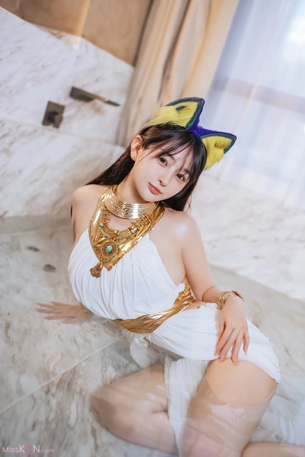 Coser@桜井宁宁: 白色猫娘 (132 photos)