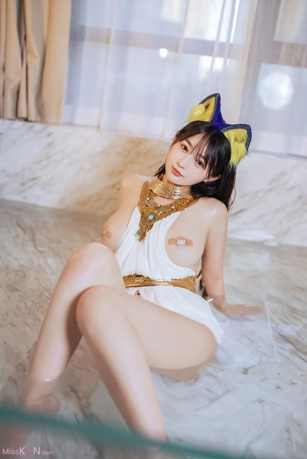 Coser@桜井宁宁: 白色猫娘 (132 photos)