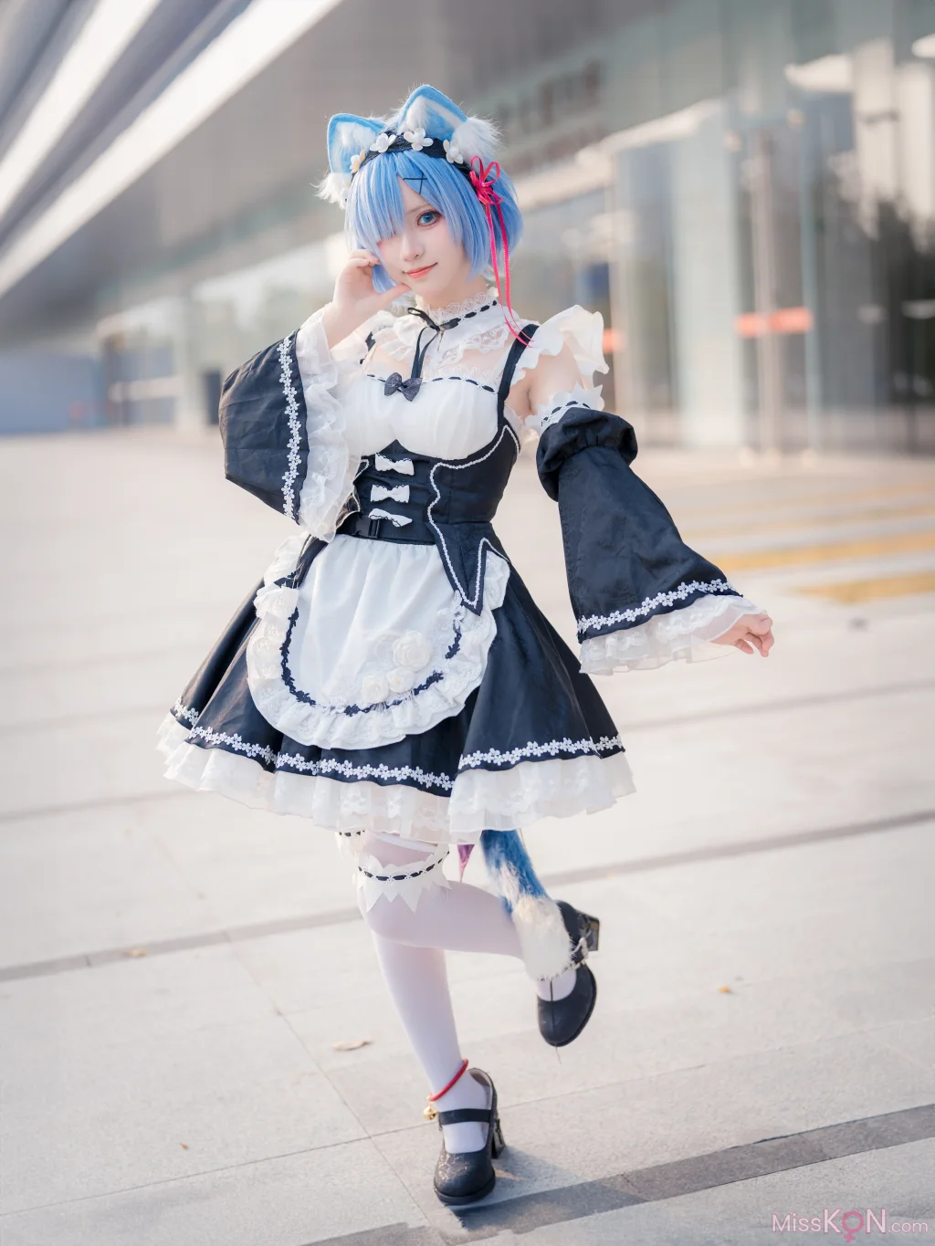 Coser@花柒Hana: 萤火虫动漫嘉年华 猫猫蕾姆 (108 photos)