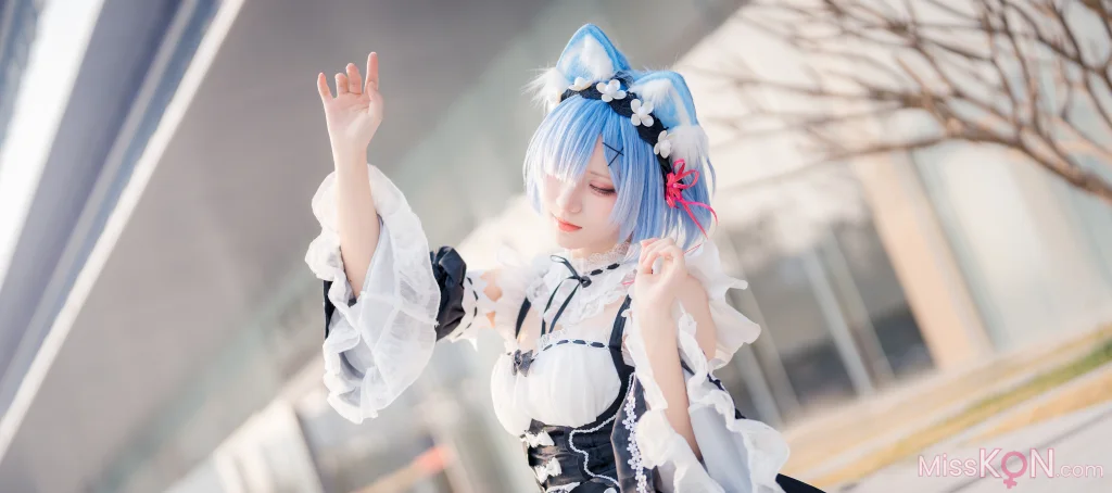 Coser@花柒Hana: 萤火虫动漫嘉年华 猫猫蕾姆 (108 photos)