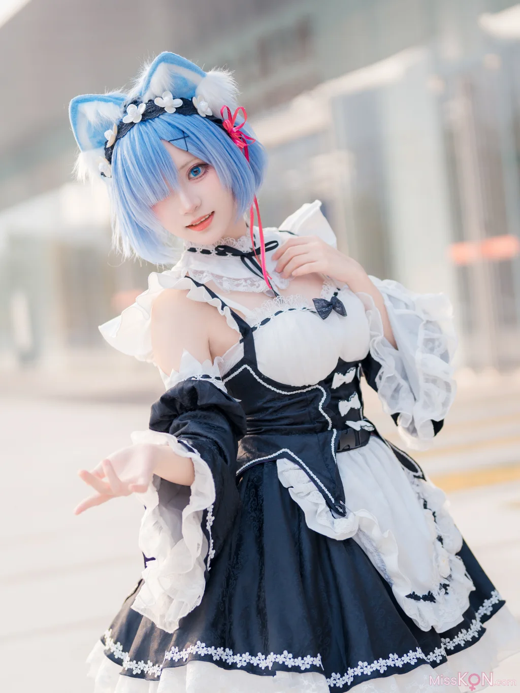 Coser@花柒Hana: 萤火虫动漫嘉年华 猫猫蕾姆 (108 photos)