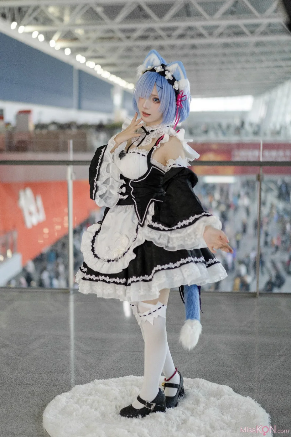 Coser@花柒Hana: 萤火虫动漫嘉年华 猫猫蕾姆 (108 photos)