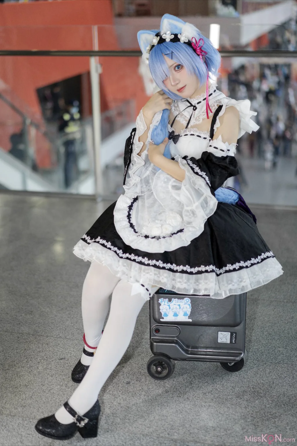 Coser@花柒Hana: 萤火虫动漫嘉年华 猫猫蕾姆 (108 photos)