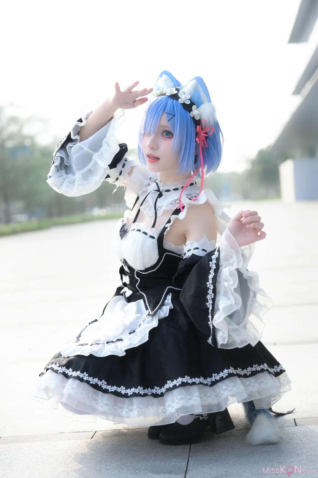 Coser@花柒Hana: 萤火虫动漫嘉年华 猫猫蕾姆 (108 photos)