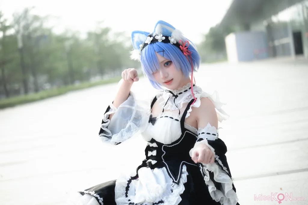 Coser@花柒Hana: 萤火虫动漫嘉年华 猫猫蕾姆 (108 photos)