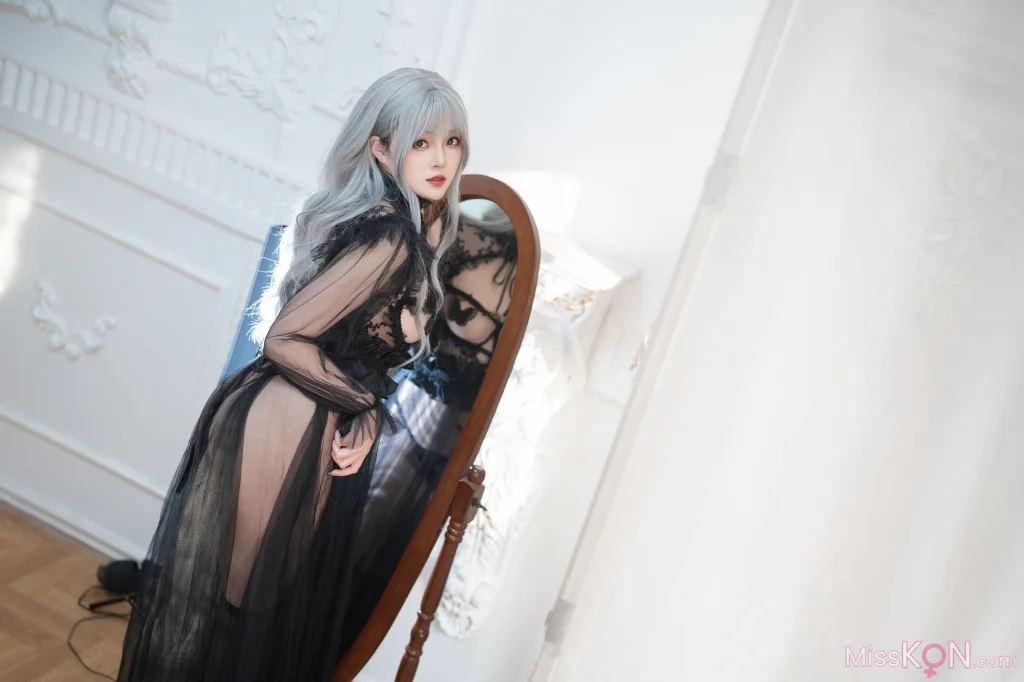 Coser@Natsuko夏夏子: Black Butterfly (62 photos)