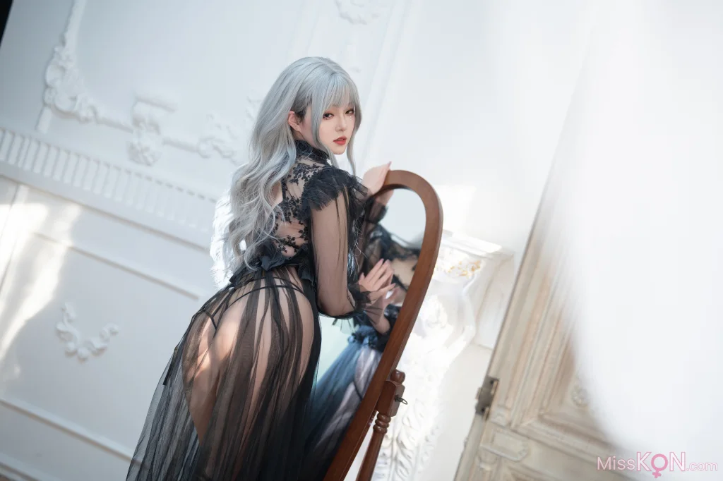 Coser@Natsuko夏夏子: Black Butterfly (62 photos)