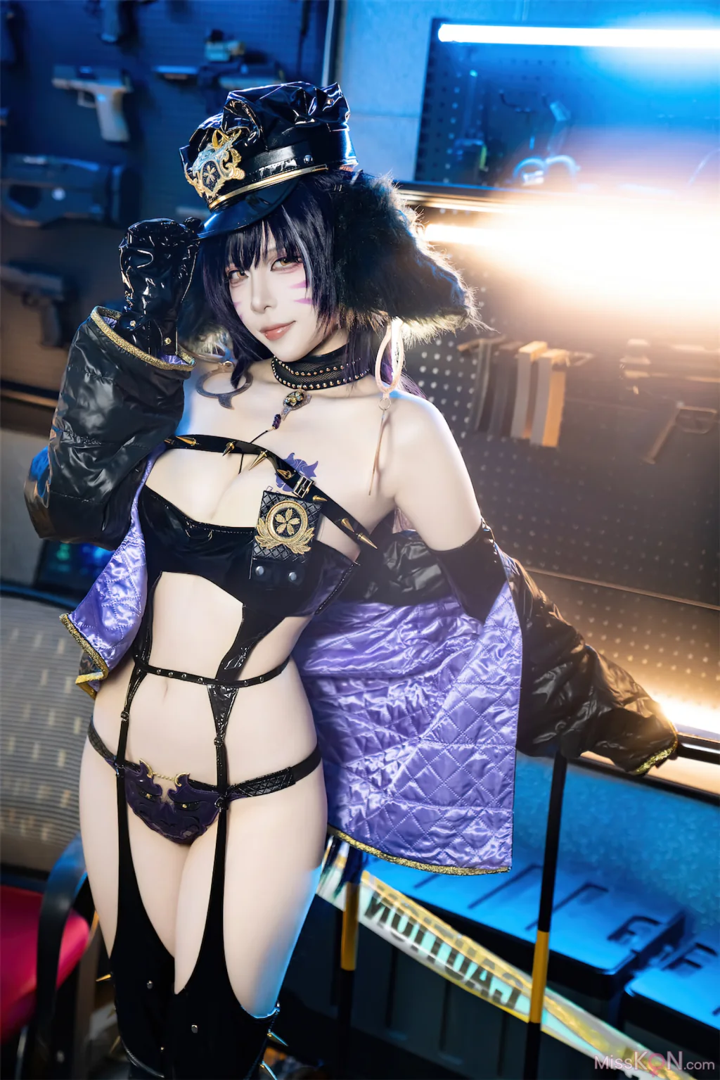 Coser@二佐Nisa: 碧蓝航线 武藏 女警 (25 photos) – Page 2