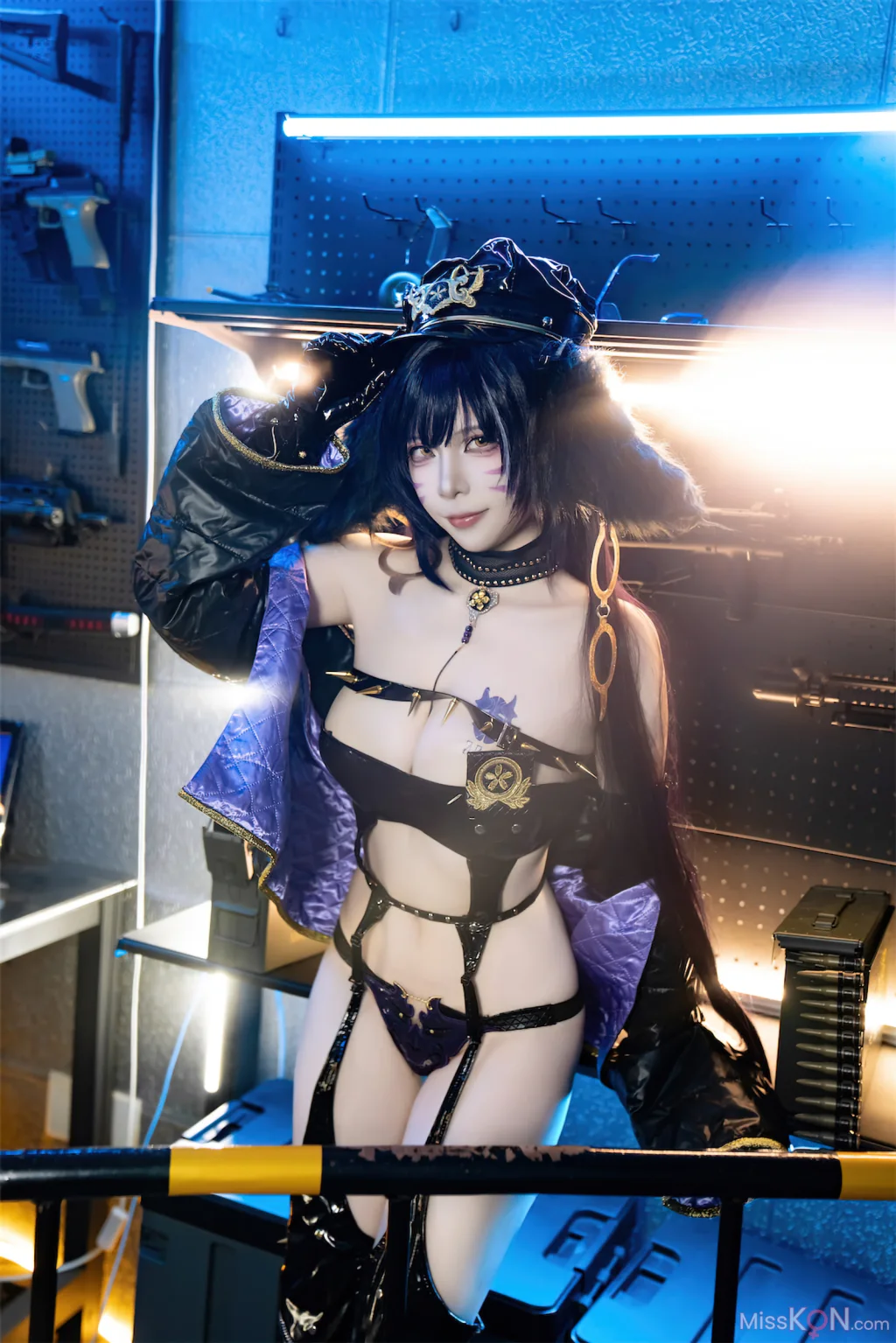 Coser@二佐Nisa: 碧蓝航线 武藏 女警 (25 photos) – Page 2