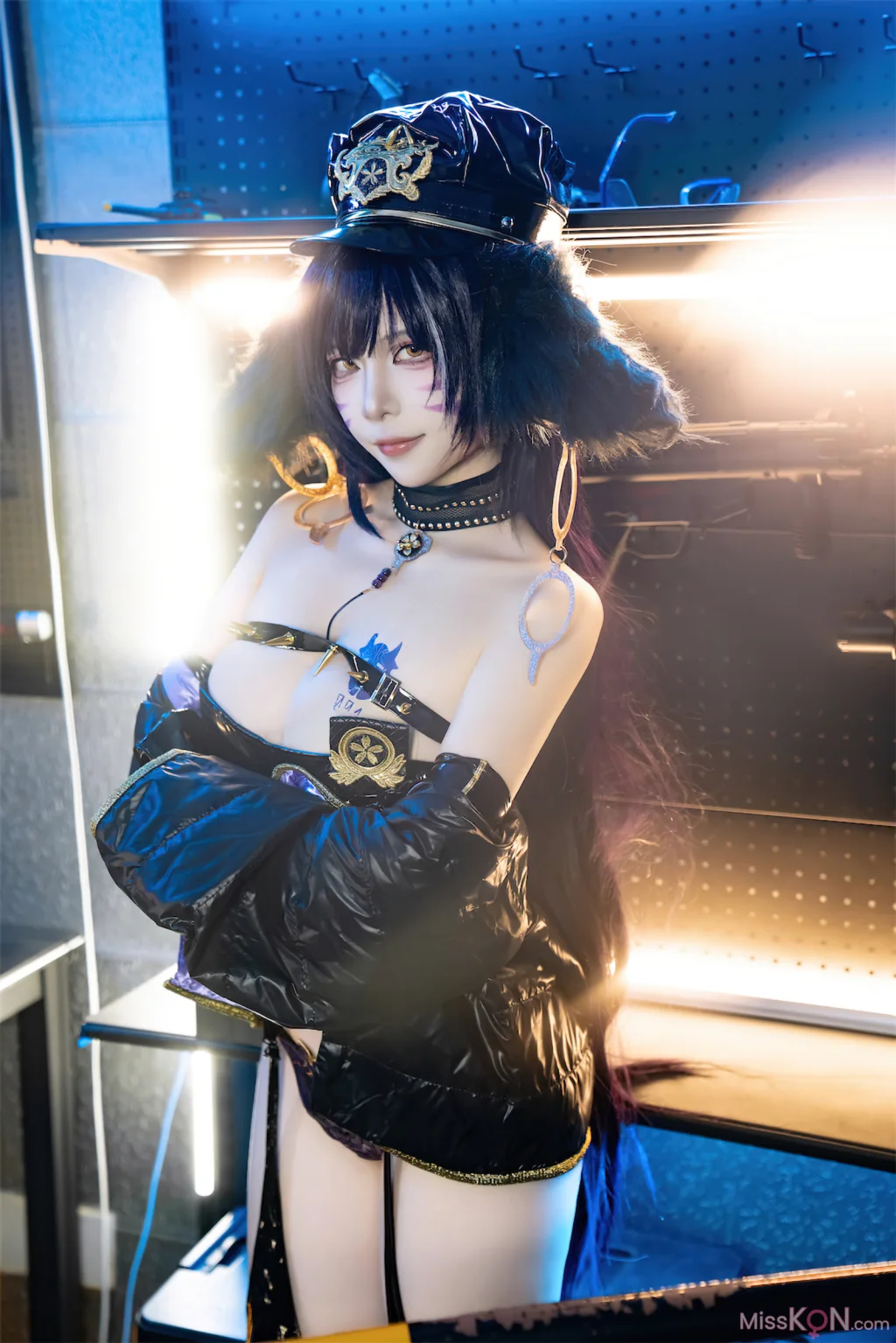 Coser@二佐Nisa: 碧蓝航线 武藏 女警 (25 photos) – Page 2