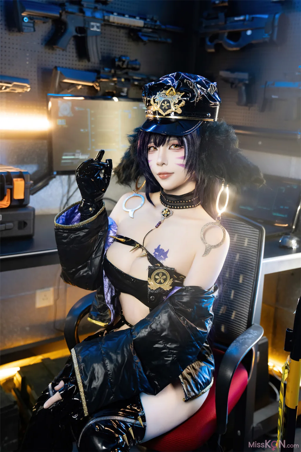 Coser@二佐Nisa: 碧蓝航线 武藏 女警 (25 photos) – Page 2
