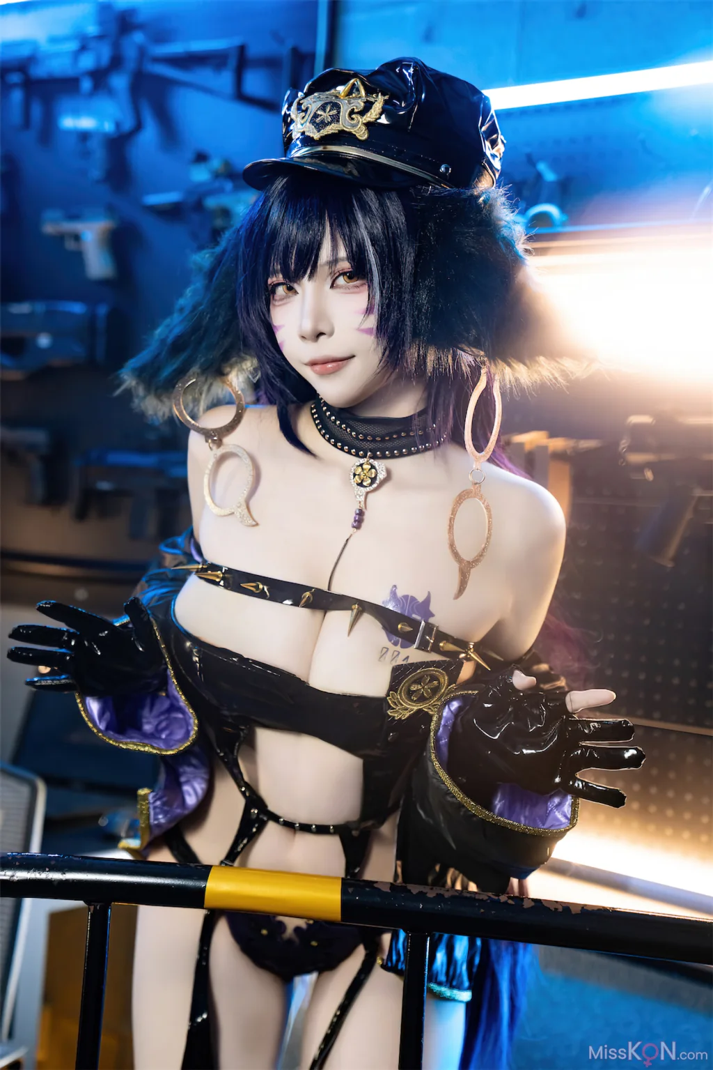 Coser@二佐Nisa: 碧蓝航线 武藏 女警 (25 photos) – Page 2