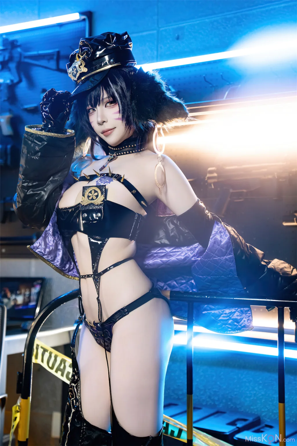 Coser@二佐Nisa: 碧蓝航线 武藏 女警 (25 photos) – Page 2