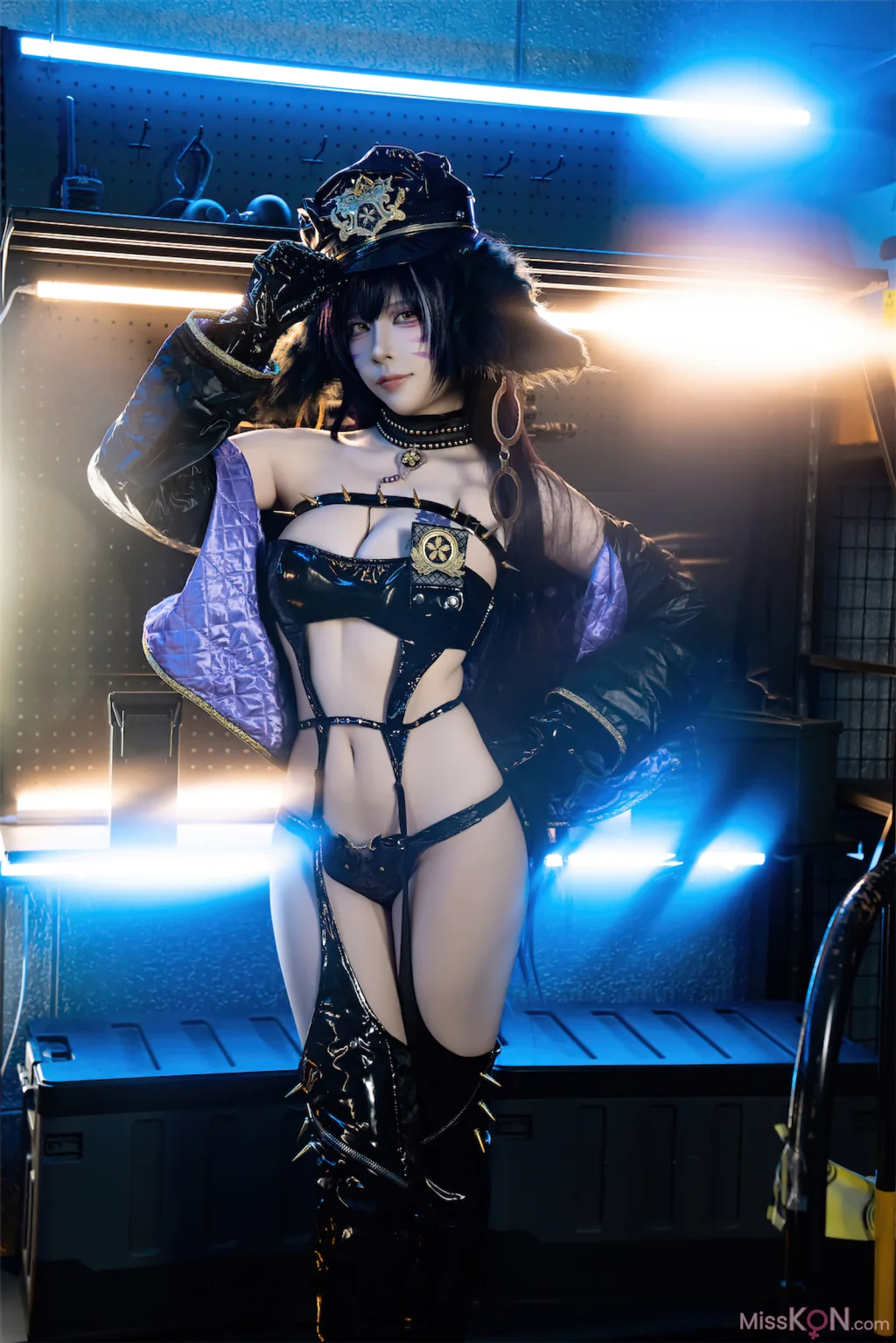 Coser@二佐Nisa: 碧蓝航线 武藏 女警 (25 photos) – Page 2