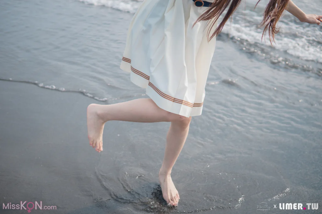 [Limerence原创] No.044: 海蓝 JK盛夏服海边戏水 (300 photos + 1 video) – Page 2