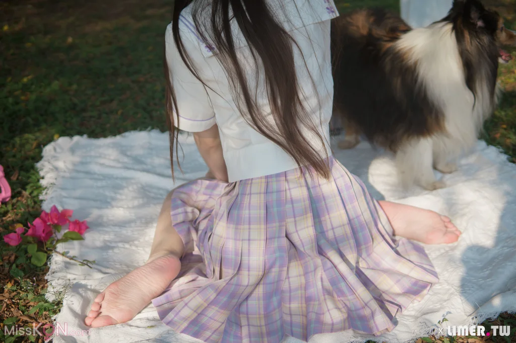 [Limerence原创] No.047: 海蓝 白皙希腊脚 JK户外野餐 (199 photos + 1 video) – Page 2