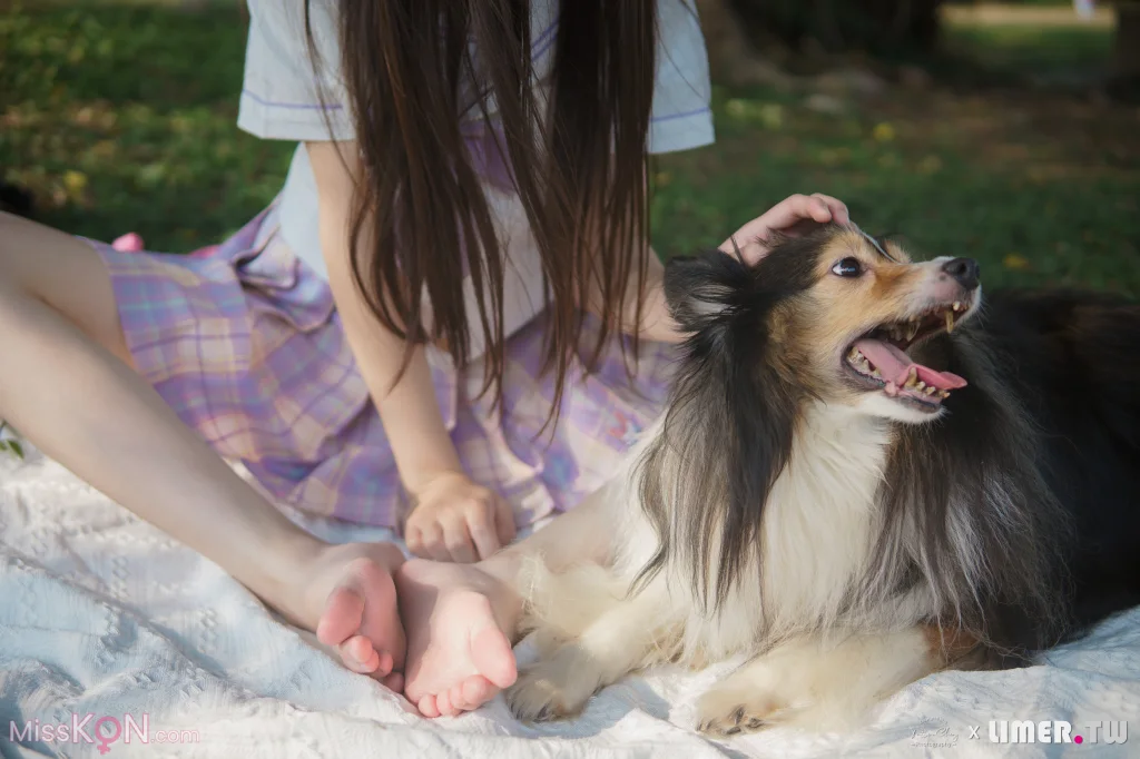 [Limerence原创] No.047: 海蓝 白皙希腊脚 JK户外野餐 (199 photos + 1 video) – Page 2