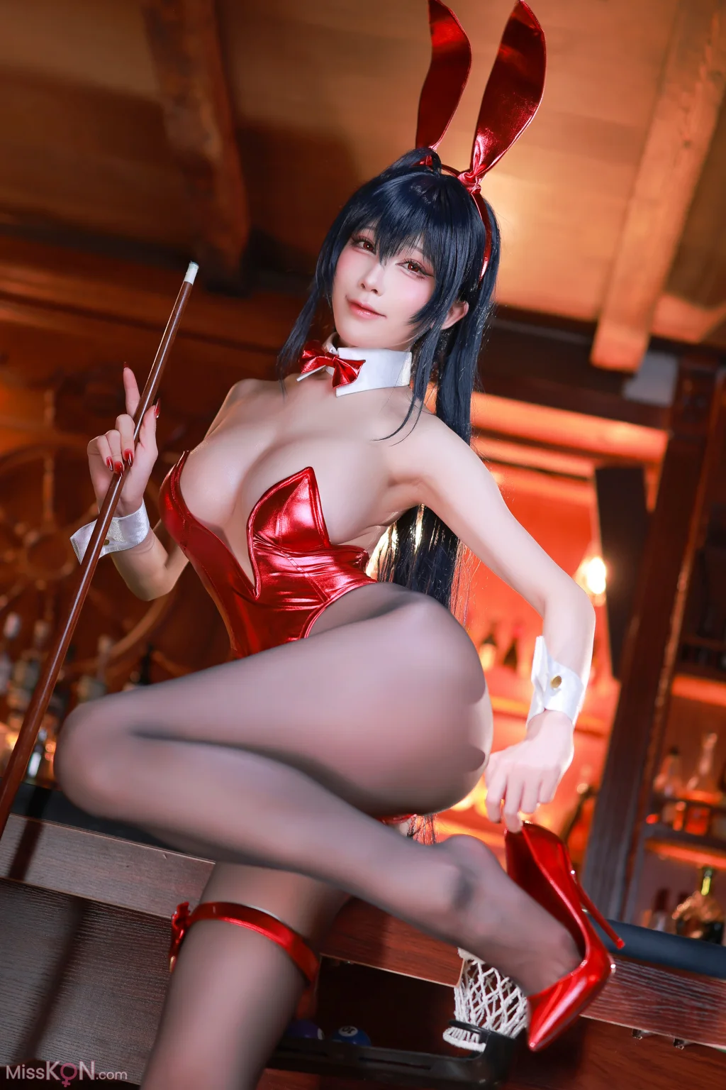 Coser@水淼Aqua: 碧蓝航线 Taihou_Bunny 大凤兔女郎 (59 photos)
