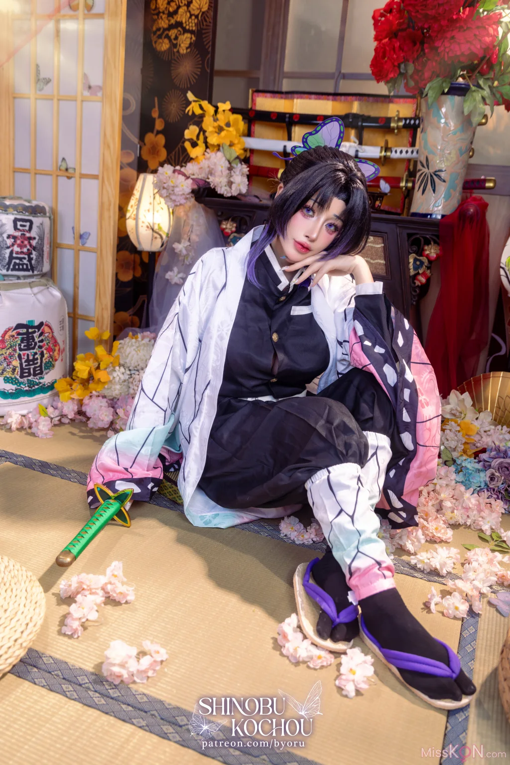 Coser@Byoru: Shinobu Kochou HD – 鬼灭之刃 蝴蝶忍 (72 photos + 27 videos)