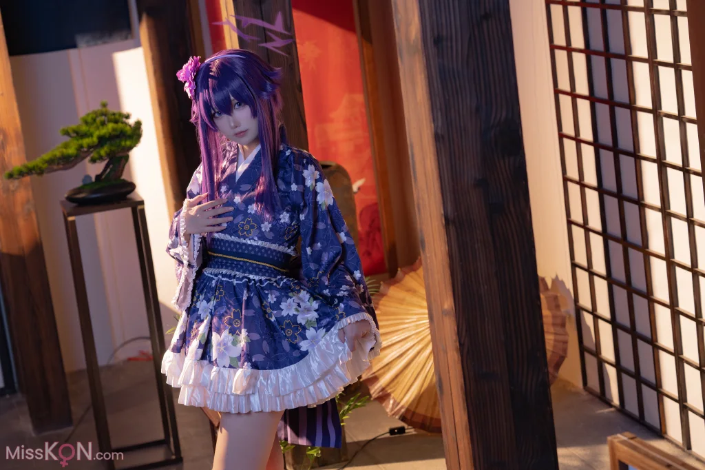 Coser@lunananya: Blue Archive Igusa Haruka (New Year) (34 photos)