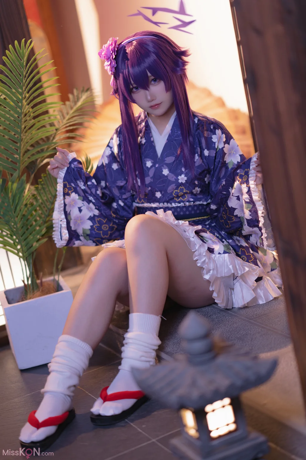 Coser@lunananya: Blue Archive Igusa Haruka (New Year) (34 photos)