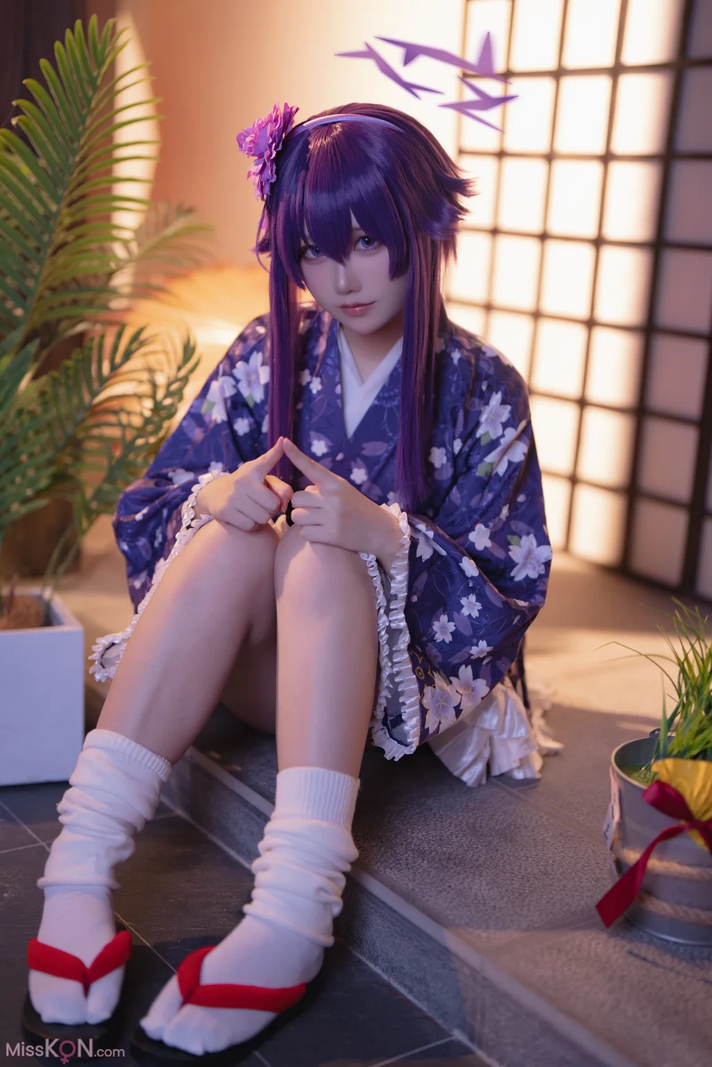 Coser@lunananya: Blue Archive Igusa Haruka (New Year) (34 photos)
