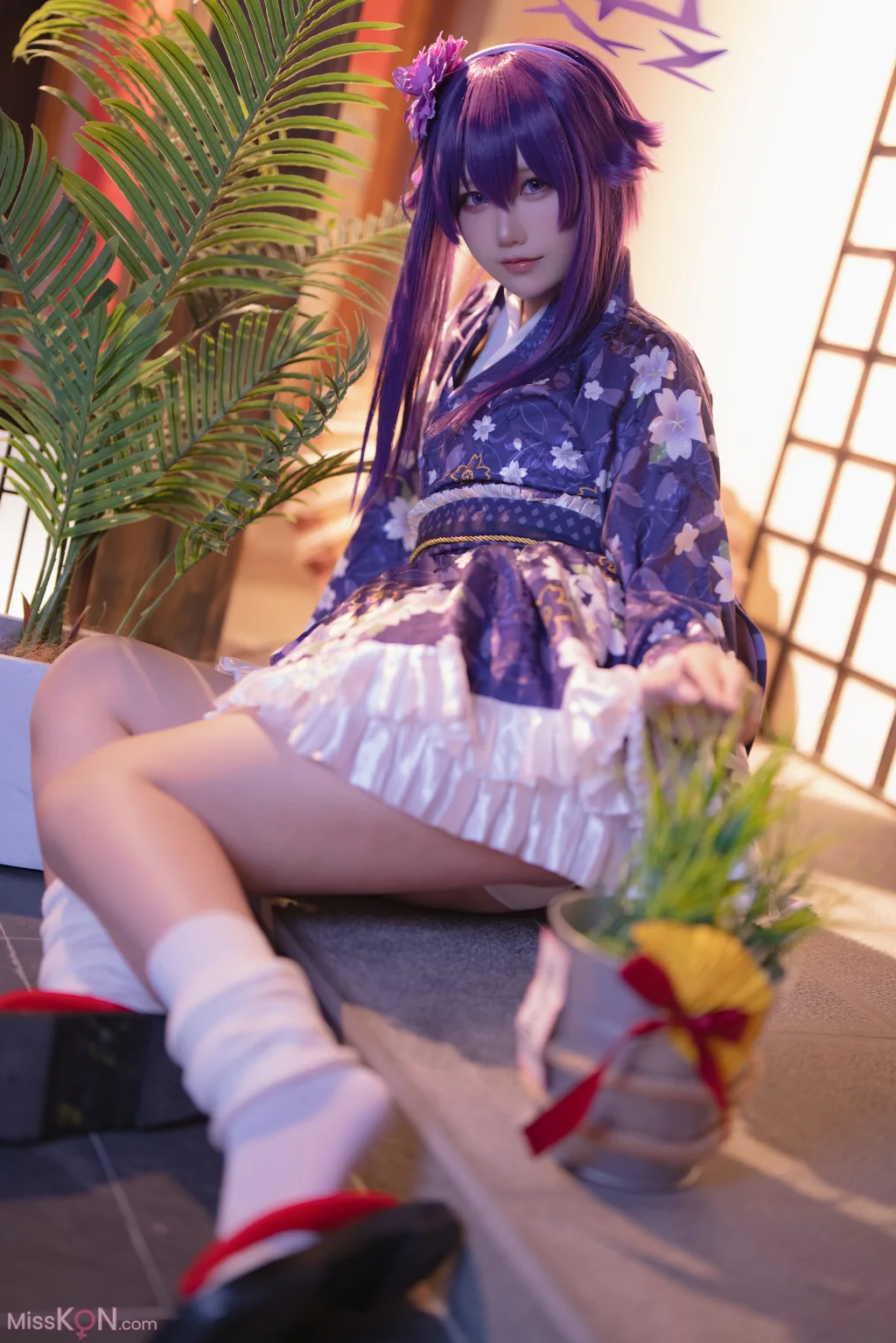 Coser@lunananya: Blue Archive Igusa Haruka (New Year) (34 photos)