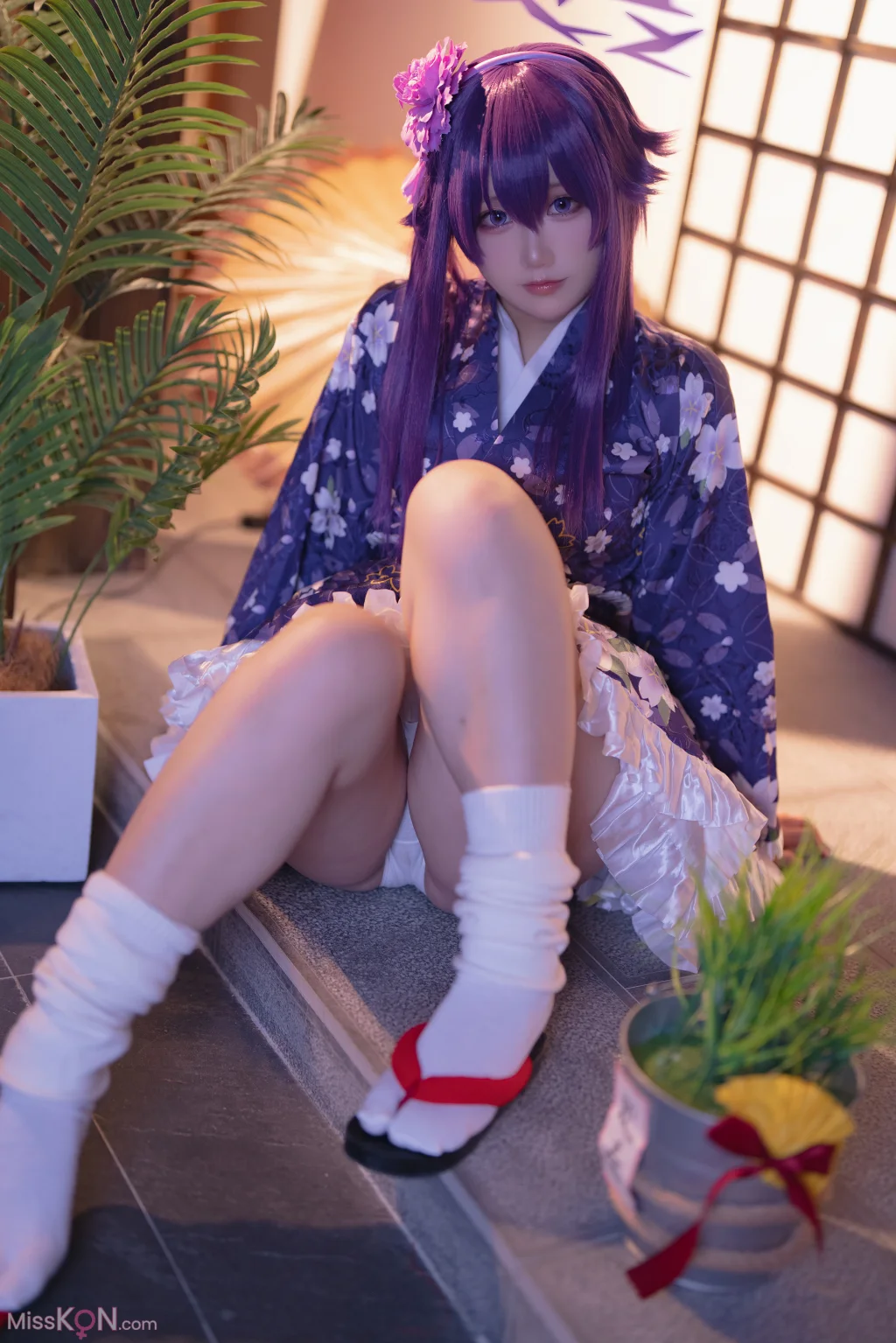 Coser@lunananya: Blue Archive Igusa Haruka (New Year) (34 photos)