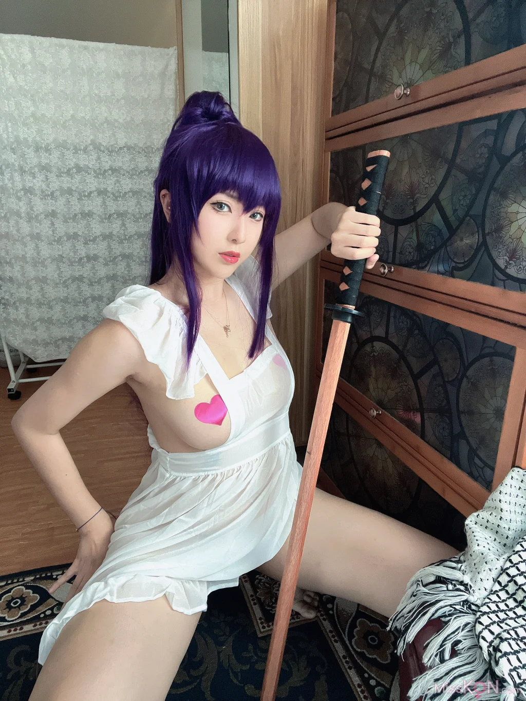Coser@小容仔咕咕咕w: 毒岛学姐围裙 (42 photos) – Page 3
