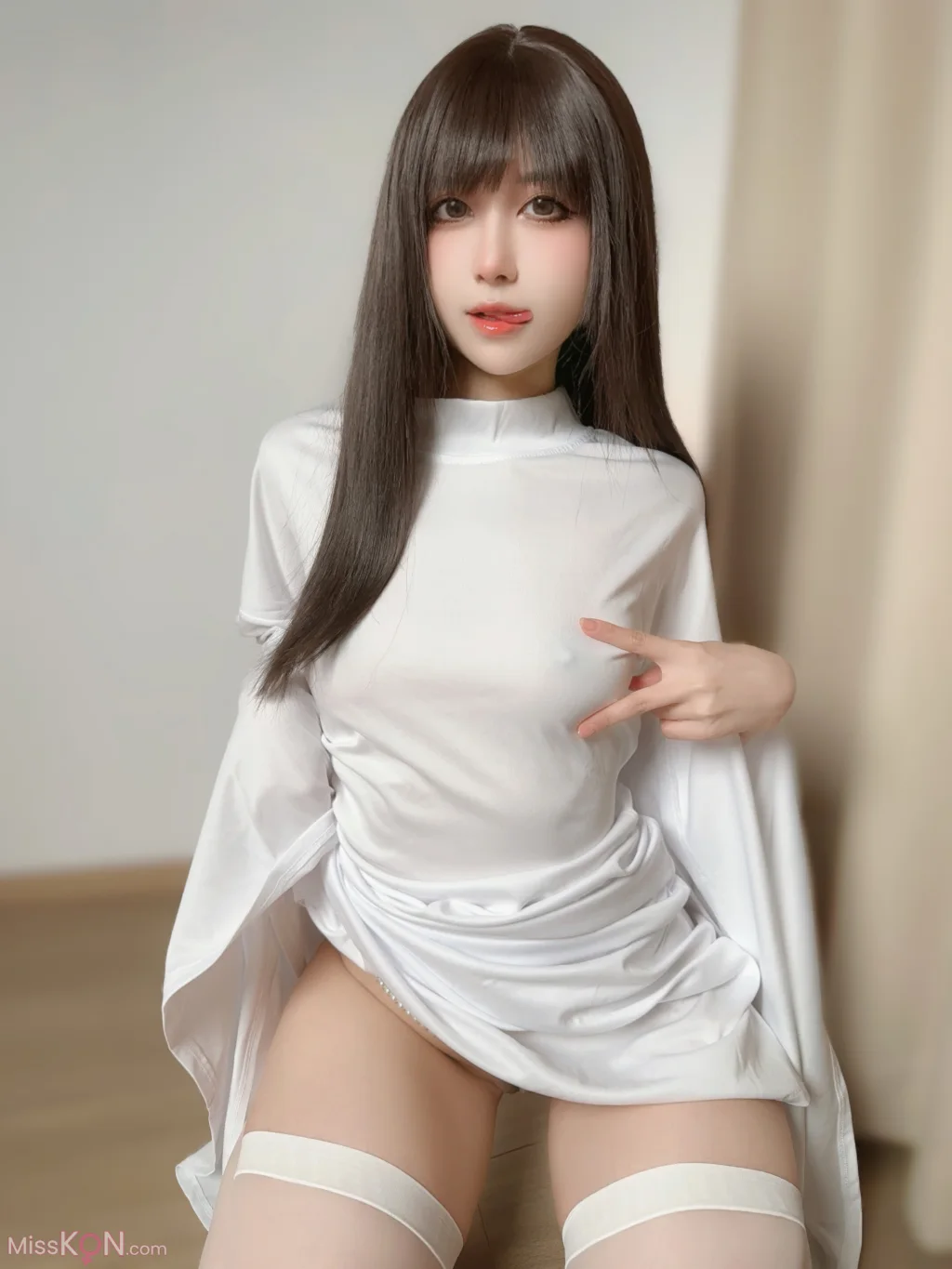 Coser@布丁大法 (Pudding Dafa): 万圣节 幽灵小姐 (90 photos + 6 videos)