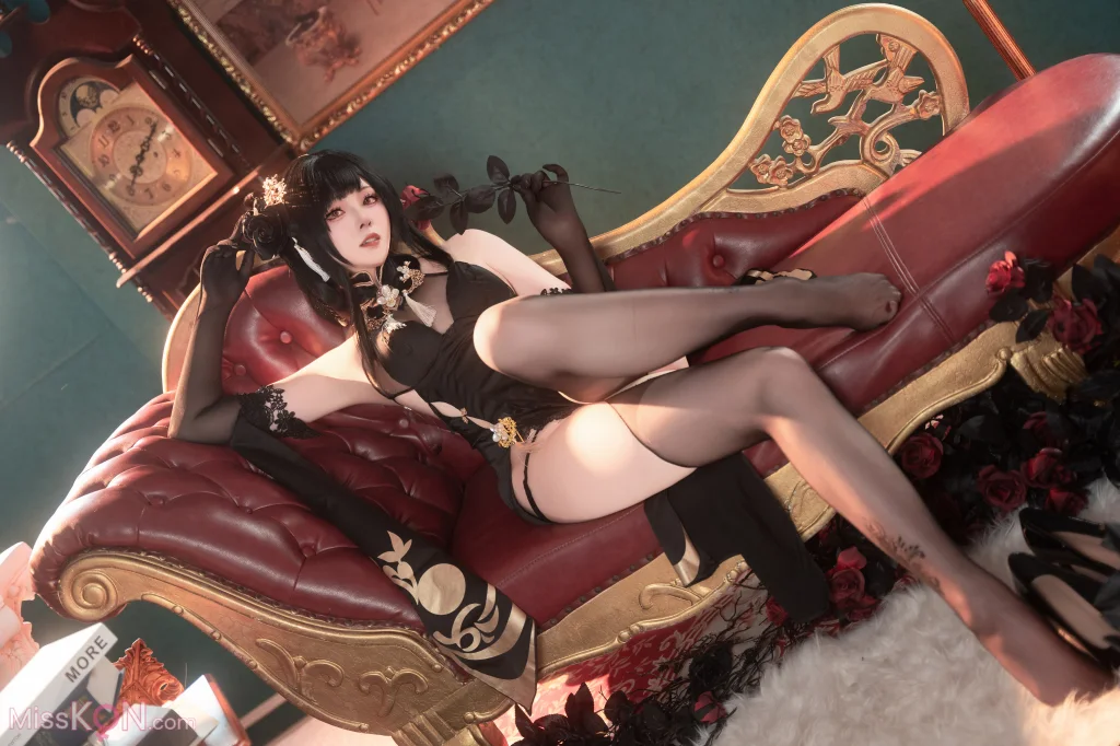 Coser@Natsuko夏夏子: 碧蓝航线镇海旗袍 (76 photos)