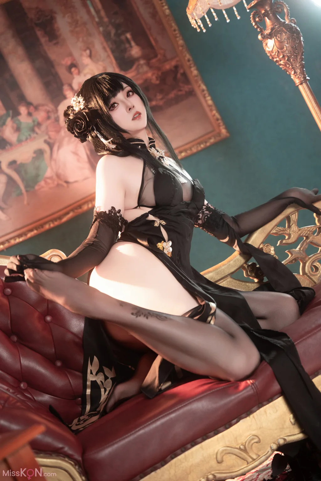 Coser@Natsuko夏夏子: 碧蓝航线镇海旗袍 (76 photos) – Page 2