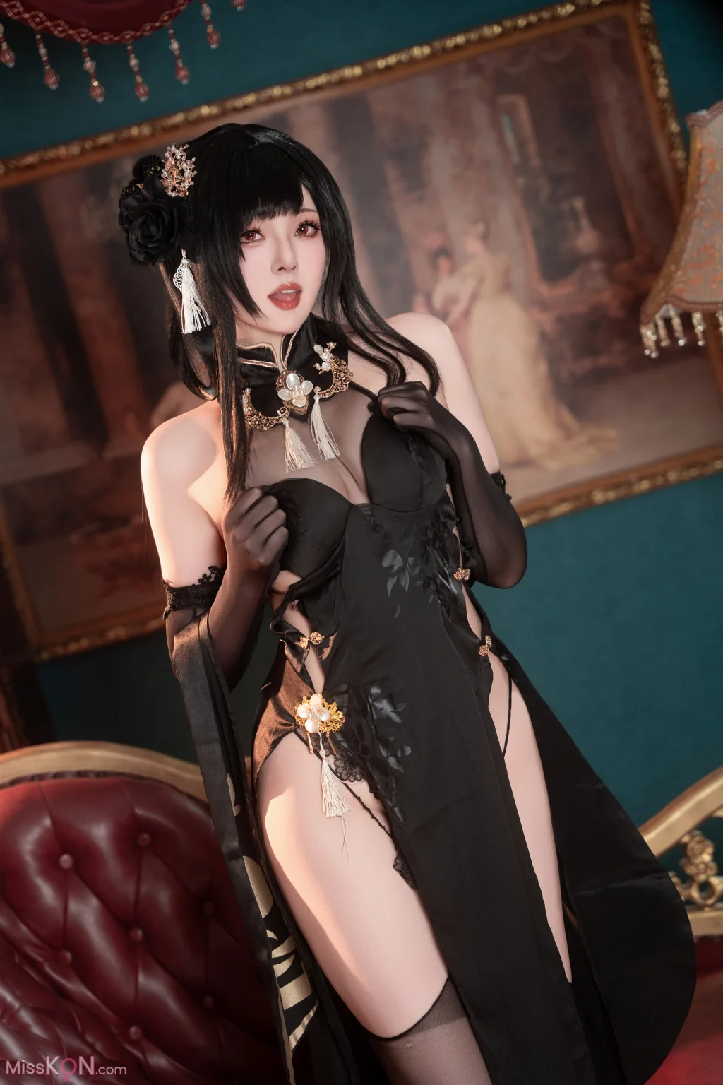 Coser@Natsuko夏夏子: 碧蓝航线镇海旗袍 (76 photos) – Page 3