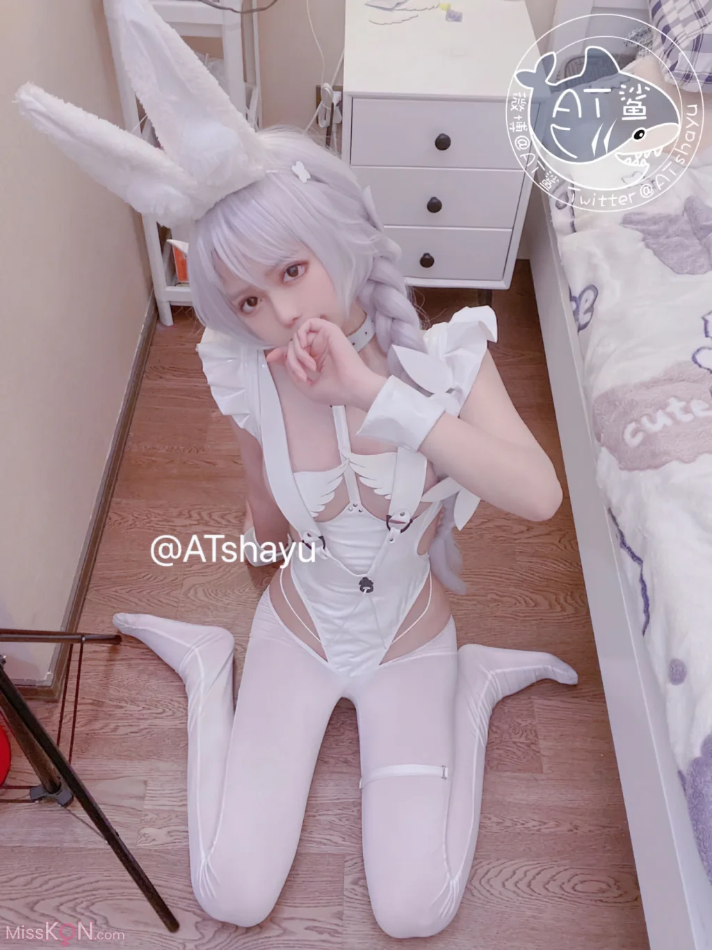 Coser@AT鲨: 恶毒兔兔 (50 photos + 2 videos)
