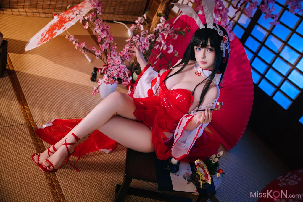 Coser@日奈娇: 碧蓝航线-大山兔女郎 (46 photos)