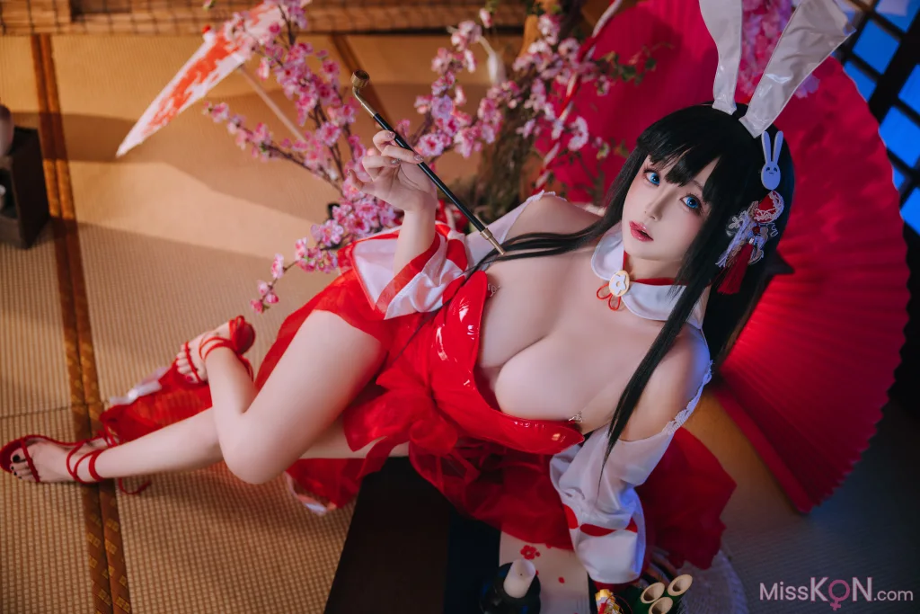 Coser@日奈娇: 碧蓝航线-大山兔女郎 (46 photos)