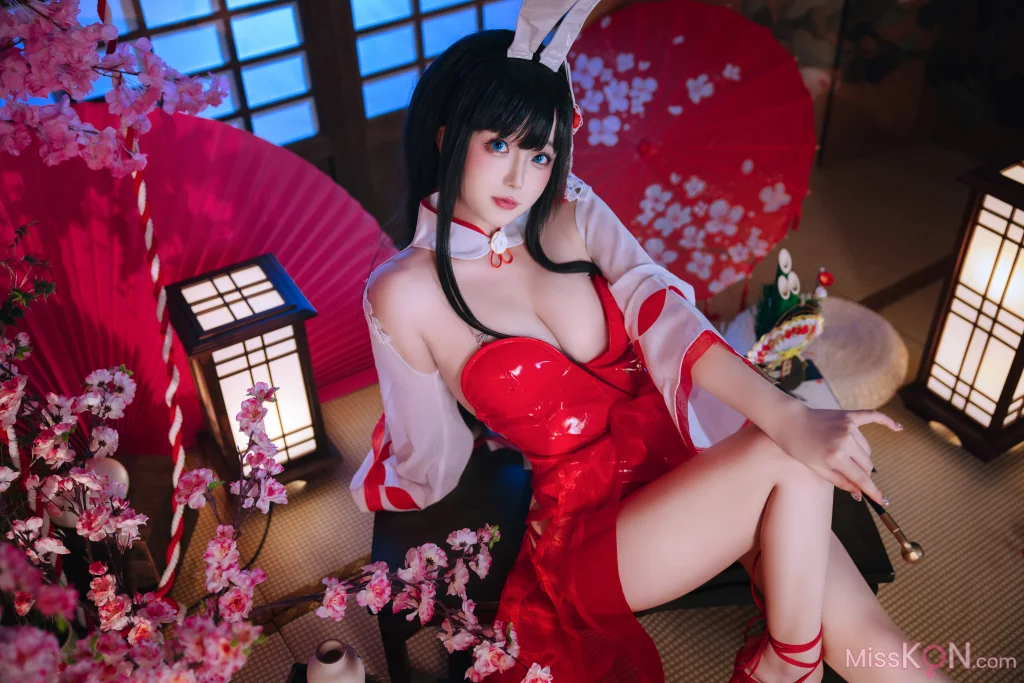 Coser@日奈娇: 碧蓝航线-大山兔女郎 (46 photos)